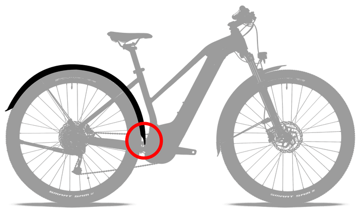 ACID 65 29" BB MOUNT 2.0 mudguard set - ACID - Evelostore