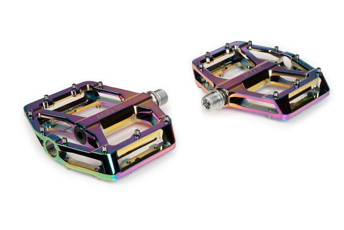ACID FLAT A17 - IB pedals - oil slick - ACID - Evelostore