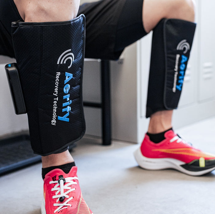 AERIFY FLY dynamic air compression and heat sleeves