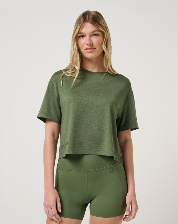 Heather Bronze Green / XS