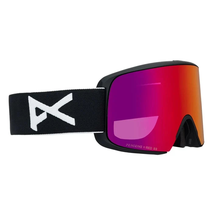 ANON M6S GOGGLES + bonus lens + MFI® face mask - black - ANON - Evelostore