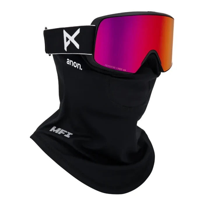 ANON M6S GOGGLES + bonus lens + MFI® face mask - black - ANON - Evelostore