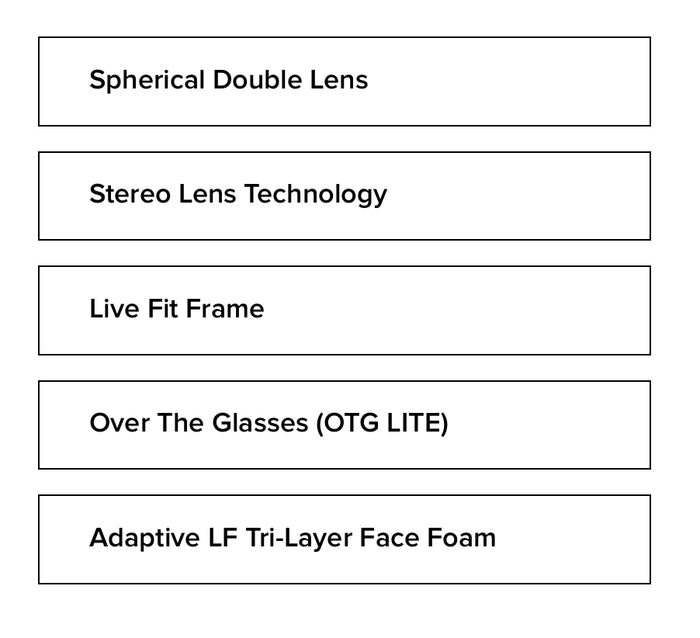 ATOMIC COUNT STEREO W/RED ST C2 goggles - white - ATOMIC - Evelostore