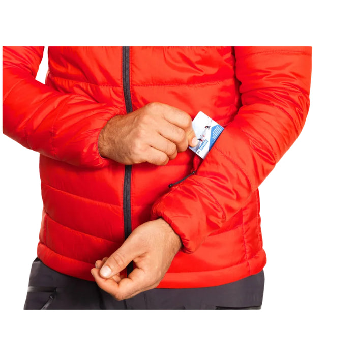 ATOMIC REVENT PRIMALOFT MIDLAYER jacket - red - ATOMIC - Evelostore
