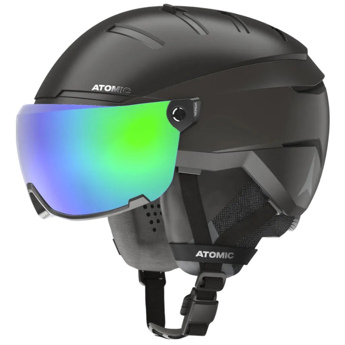 ATOMIC SAVOR GT AMID VISOR HD BLACK helmet - ATOMIC - Evelostore