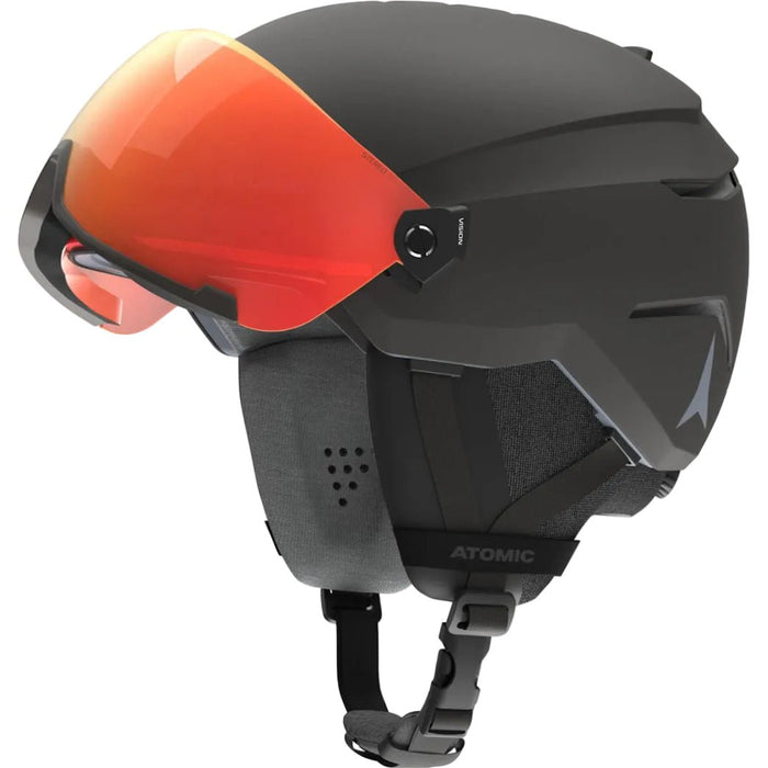 ATOMIC SAVOR VISOR PHOTO ID HD PH C1 - 3 helmet - black w/red - ATOMIC - Evelostore