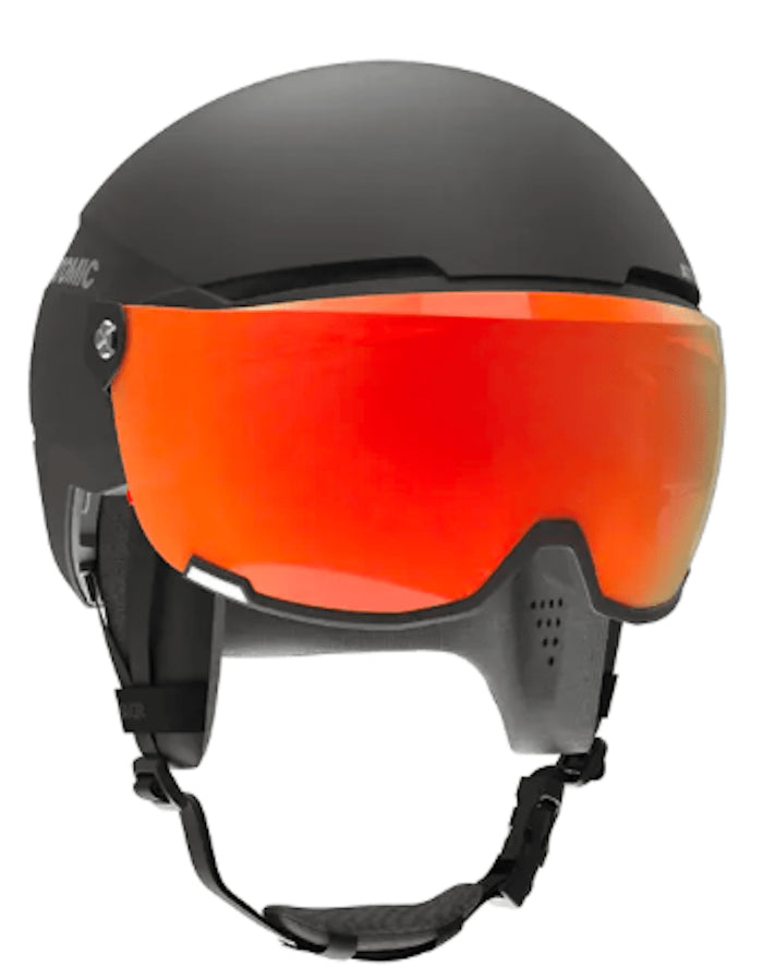 ATOMIC SAVOR VISOR PHOTO ID HD PH C1 - 3 helmet - black w/red - ATOMIC - Evelostore