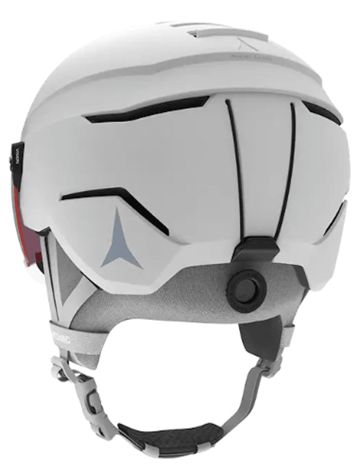 ATOMIC SAVOR VISOR PHOTO ID HD PH C1 - 3 helmet - white w/red - ATOMIC - Evelostore