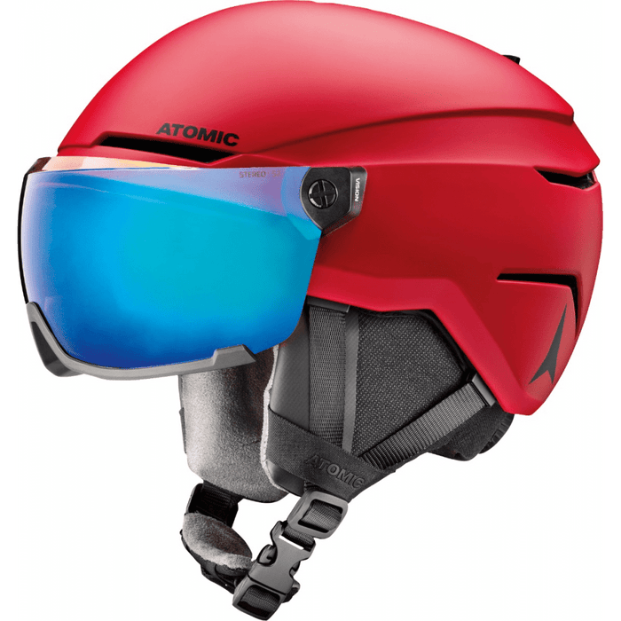 ATOMIC SAVOR VISOR STEREO RED helmet - ATOMIC - Evelostore