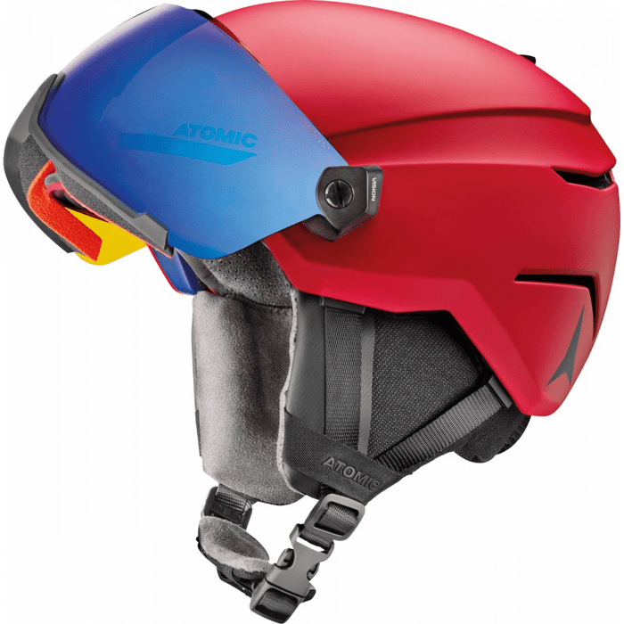 ATOMIC SAVOR VISOR STEREO RED helmet - ATOMIC - Evelostore