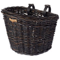 BASIL DARCY L bicycle front basket, dark brown