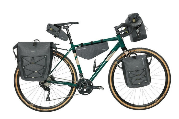 BASIL NAVIGATOR STORM M 1.5L saddle bag - black - BASIL - Evelostore