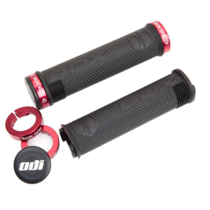 BOX ONE bmx grips - black/red