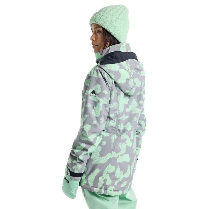BURTON WMS JET SET jacket - green/grey - BURTON - Evelostore
