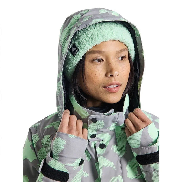 BURTON WMS JET SET jacket - green/grey - BURTON - Evelostore