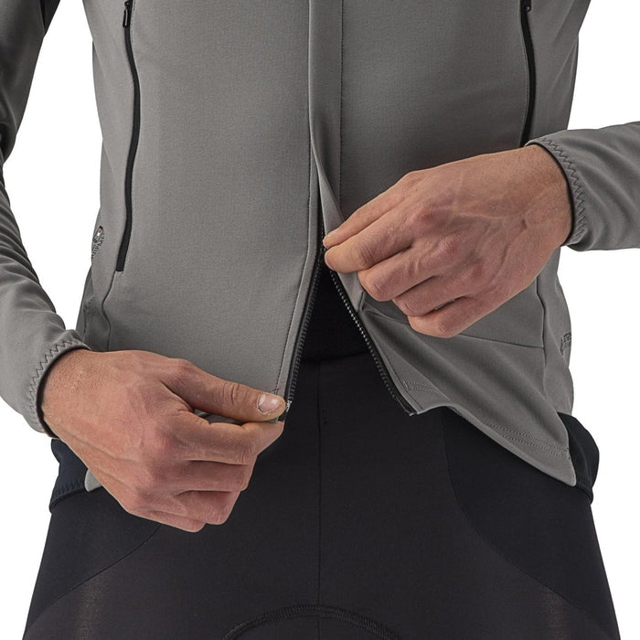 CASTELLI PERFETTO ROS 2 cycling jacket - grey - CASTELLI - Evelostore