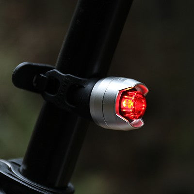 CAT EYE ORB Rear light - silver