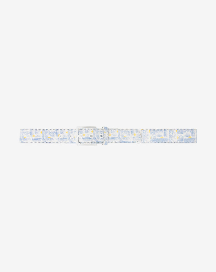 Coconut Mojito Canvas Stretch Belt