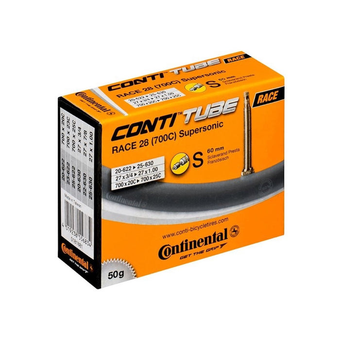CONTINENTAL RACE 28" Supersonic S60 RE Presta valve tube 60mm