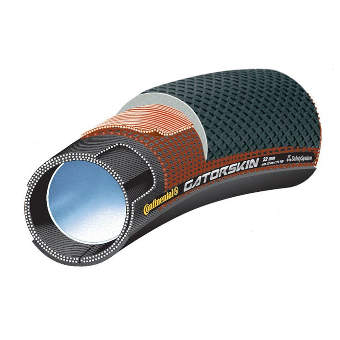 CONTINENTAL SPRINTER GATORSKIN 28" tubular tyre - CONTINENTAL - Evelostore