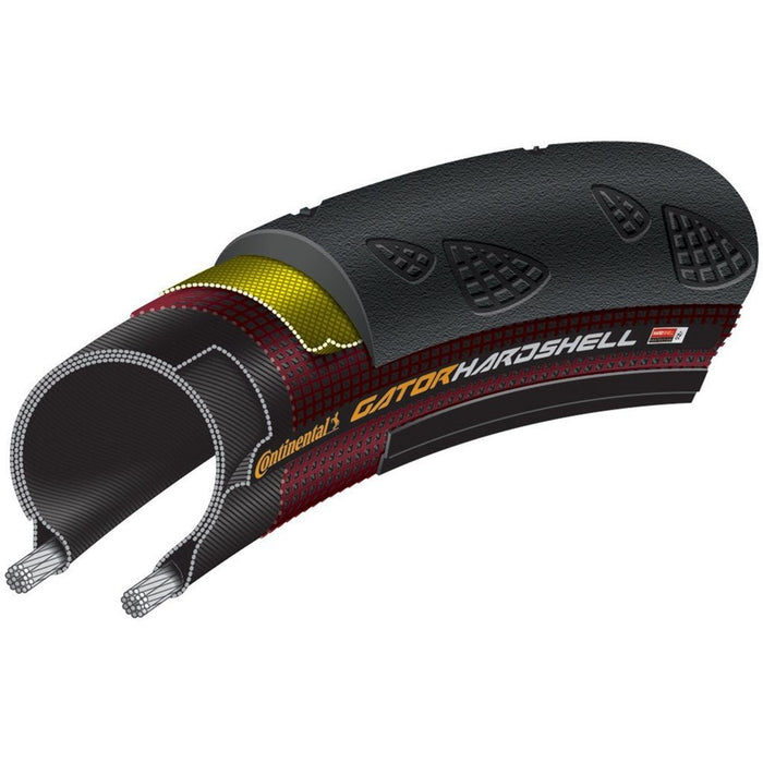 CONTINENTAL ULTRA GATORHARDSHELL folding tyre - CONTINENTAL - Evelostore
