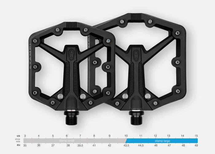 CRANKBROTHER STAMP 1 GEN 2 Small - Flat pedals - black