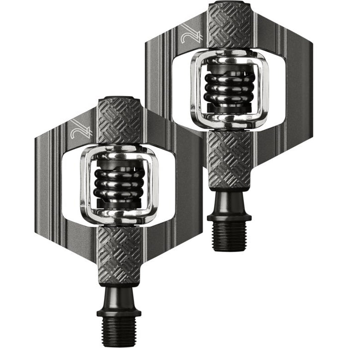 CRANKBROTHERS CANDY 2 Clip-in Pedals - Charcoal grey