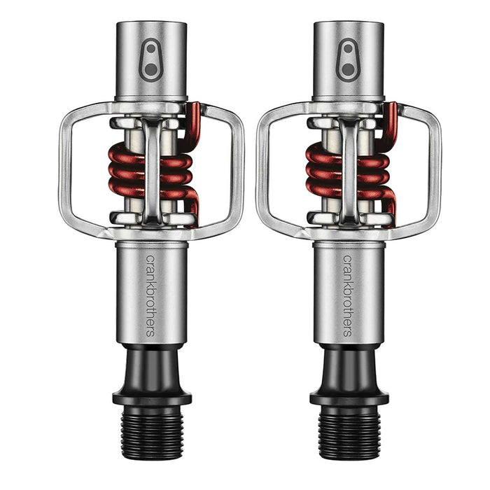 CRANKBROTHERS EGGBEATER 1 Clip-in Pedals - silver/red