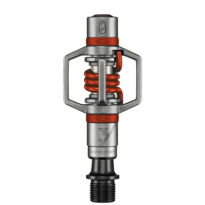 CRANKBROTHERS EGGBEATER 3 Clip-in Pedals - silver/red