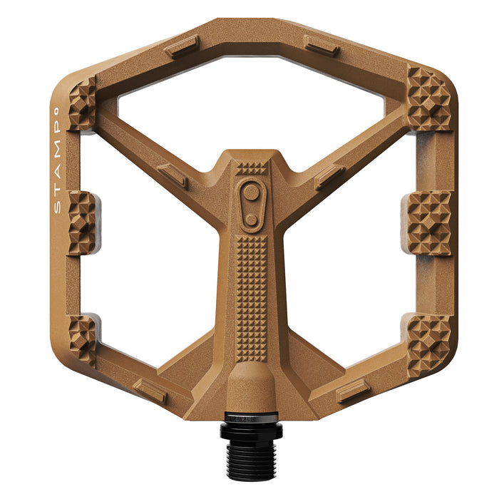 CRANKBROTHERS STAMP 0 Large - Flat pedals - brown