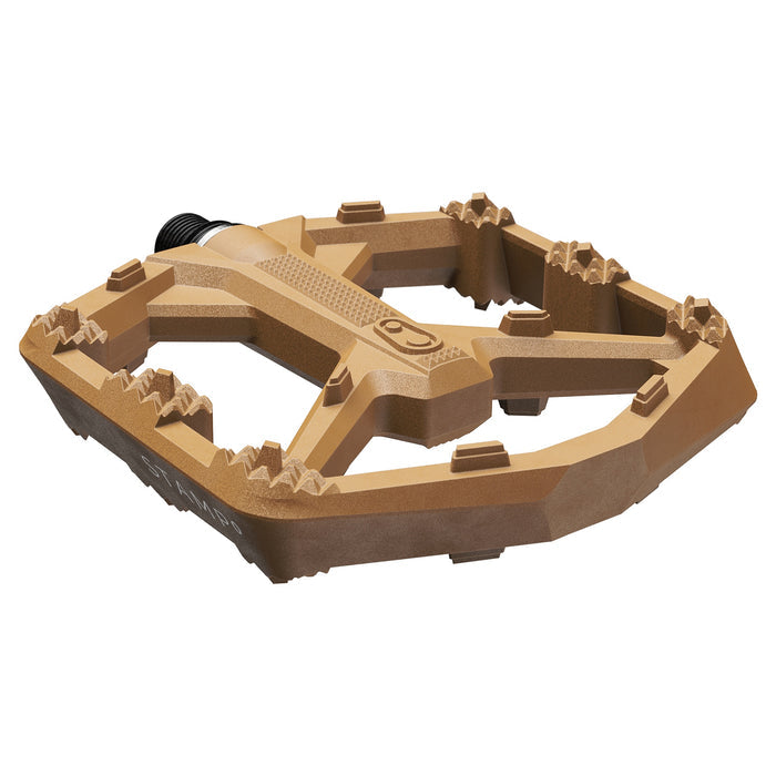 CRANKBROTHERS STAMP 0 Large - Flat pedals - brown