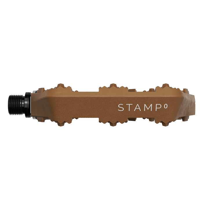 CRANKBROTHERS STAMP 0 Large - Flat pedals - brown