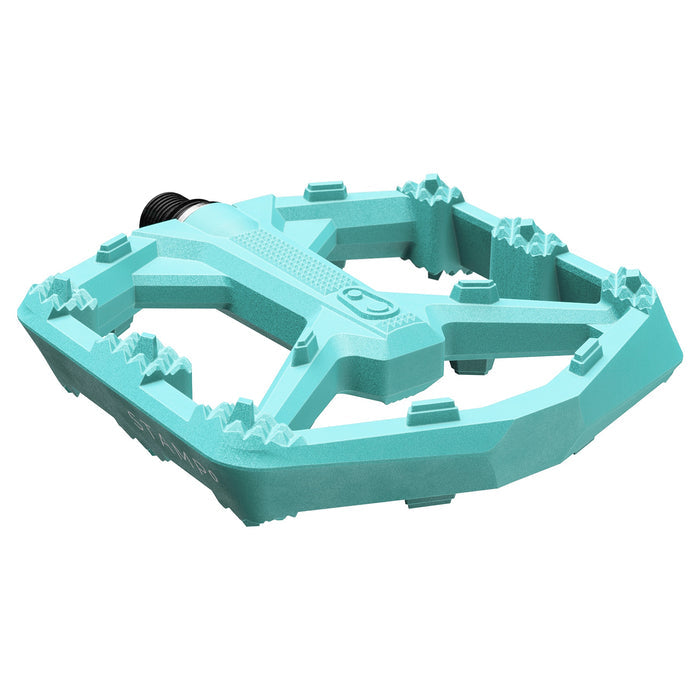 CRANKBROTHERS STAMP 0 Large - Flat pedals - Turquoise