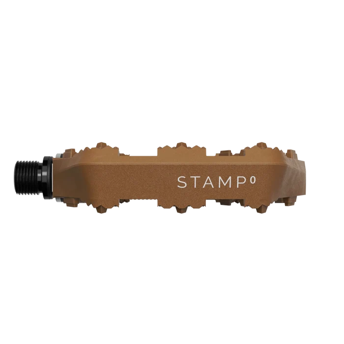CRANKBROTHERS STAMP 0 Small - Flat pedals - brown