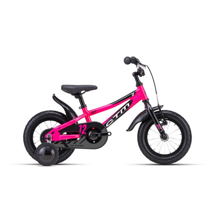 CTM BILLY 12'' kids bicycle - pink/black