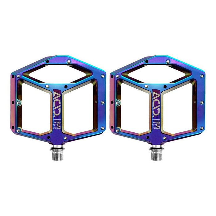 CUBE ACID FLAT A2 - IB pedals - oil slick - ACID - Evelostore