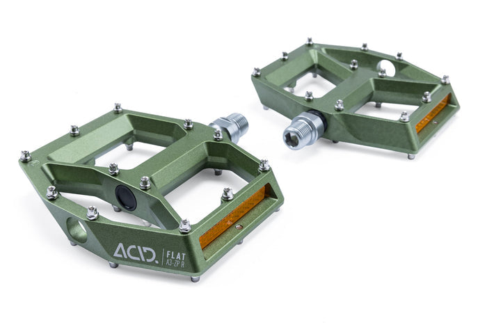 CUBE ACID FLAT A20 pedals - olive