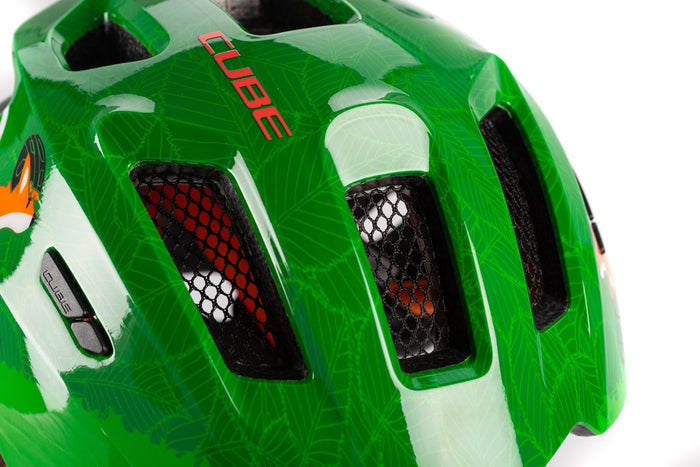 CUBE FINK kids helmet - green - CUBE - Evelostore