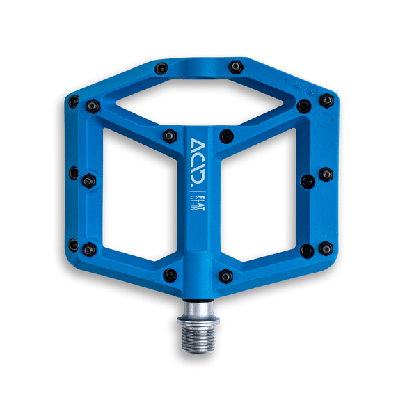 CUBE FLAT C1-IB pedals - blue
