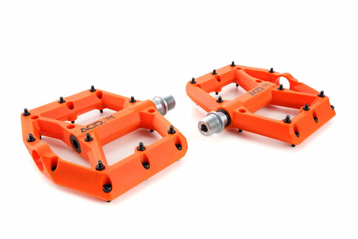 CUBE FLAT C1-IB pedals - orange
