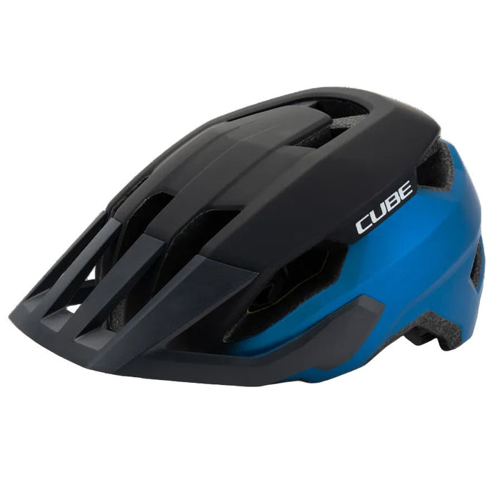 CUBE STRAY X ACTIONTEAM helmet - blue/black - CUBE - Evelostore