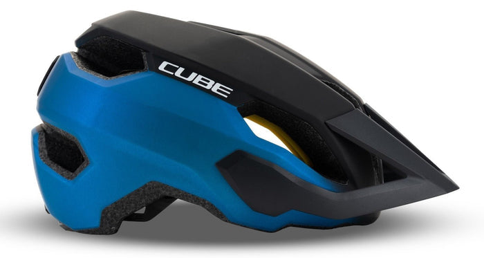 CUBE STRAY X ACTIONTEAM helmet - blue/black - CUBE - Evelostore