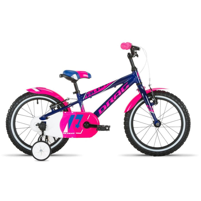 DRAG ALPHA 16" kids bike - blue/pink - DRAG - Evelostore