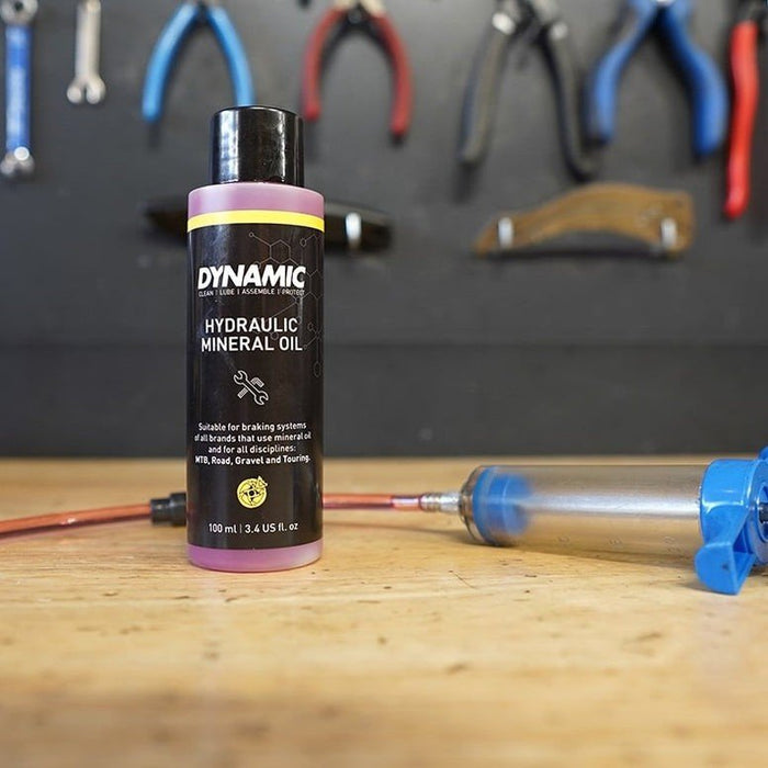 DYNAMIC HYDRAULIC MINERAL OIL oil for brake systems 100 ml - DYNAMIC - Evelostore