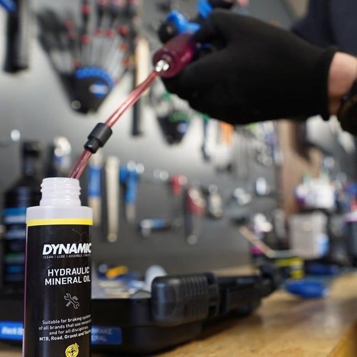 DYNAMIC HYDRAULIC MINERAL OIL oil for brake systems 100 ml - DYNAMIC - Evelostore