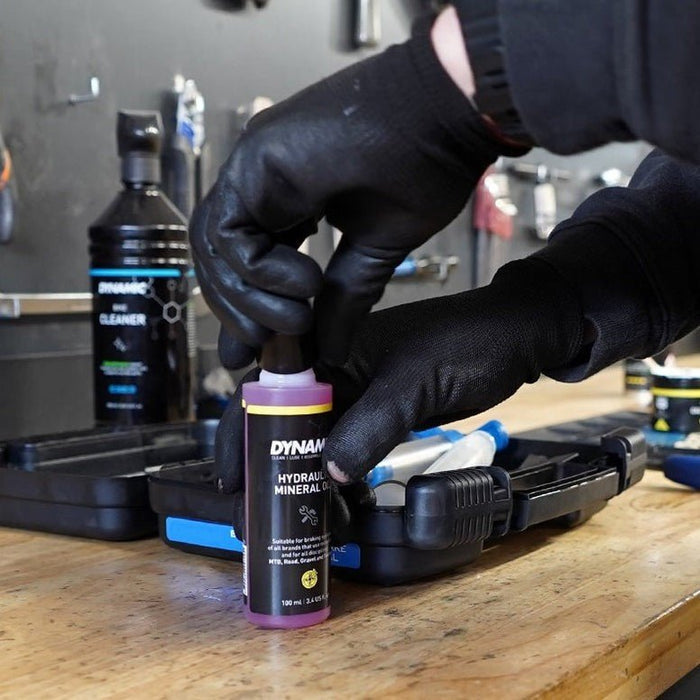 DYNAMIC HYDRAULIC MINERAL OIL oil for brake systems 100 ml - DYNAMIC - Evelostore