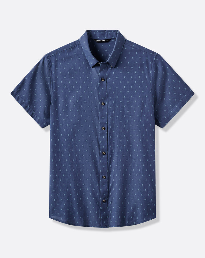 Early Check In Button-Up