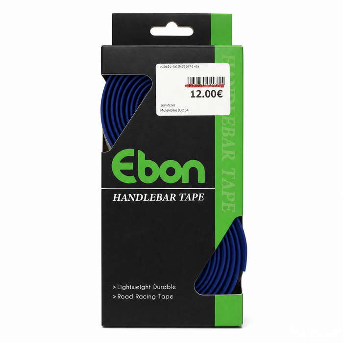 EBON CORK handlebar tape - blue