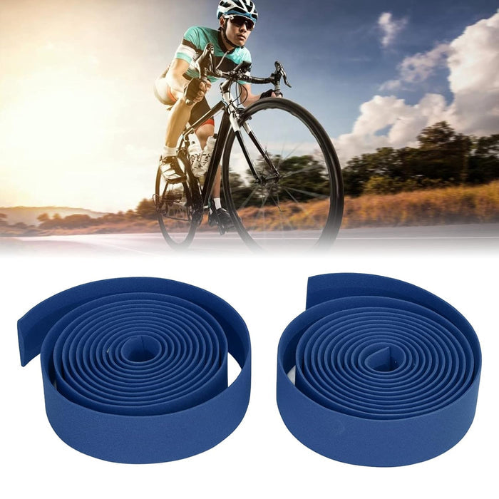 EBON CORK handlebar tape - blue