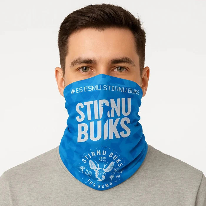 ELEVEN multifunctional scarf cap STIRNU BUKS - blue - ELEVEN SPORTSWEAR - Evelostore